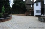 AFTER: New driveway installed using Marshall's Tegula paving with contrasting charcoal border