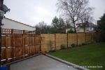 New treated decorative fence panels supplied and installed