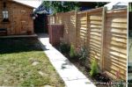 New treated fence panels & timber posts supplied and installed