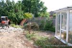 Before: This garden was over grown with a mass of old concrete installed 