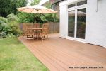 Softwood decking stained to look like expensive Hardwood decking 