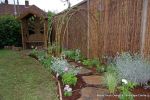 Sensory garden installed at childrens nursery and planted out to allow children to learn more about sight, sound, feel and smell 